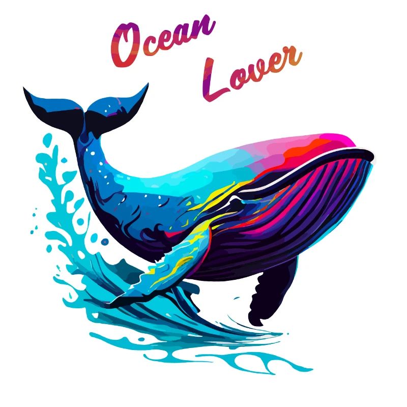 Ocean Lover. Baleine