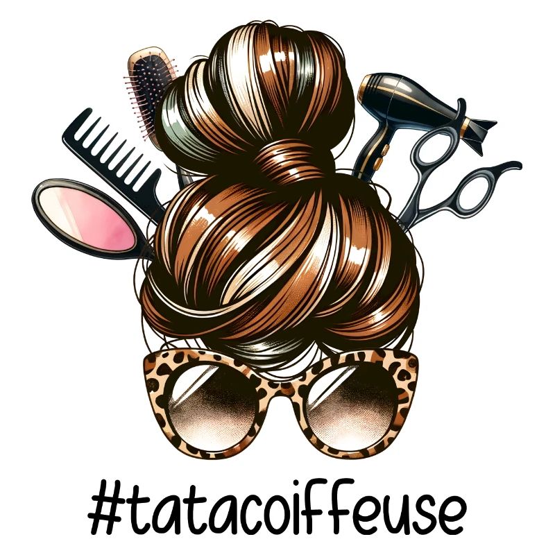 Chignon Tante Coiffeuse Super Tata Coiffeuse