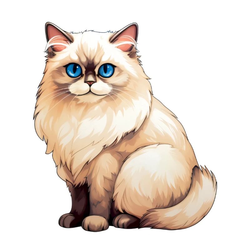 Ragdoll Katze