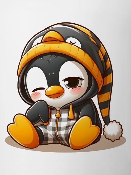 Pingouin fatigué