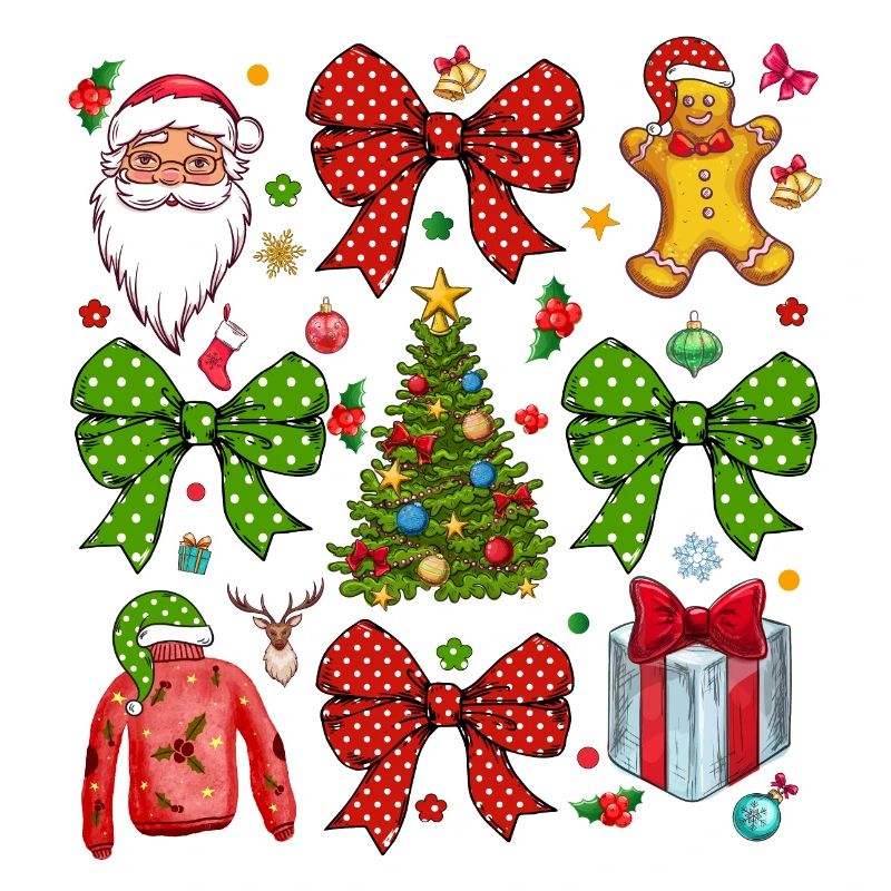 Weihnachtskokette Schleife, Weihnachtsbaum