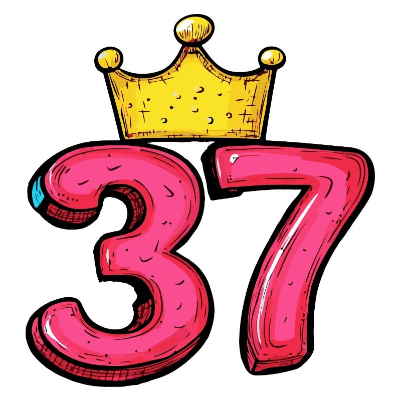 37 Zahl Krone