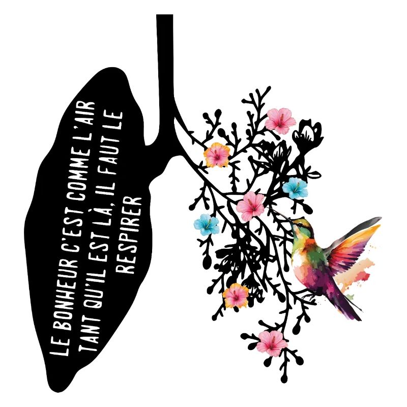 T-shirt design citation 