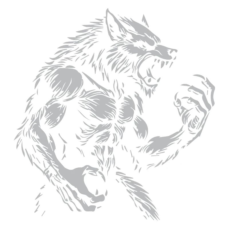 Fierce warewolf Illustration