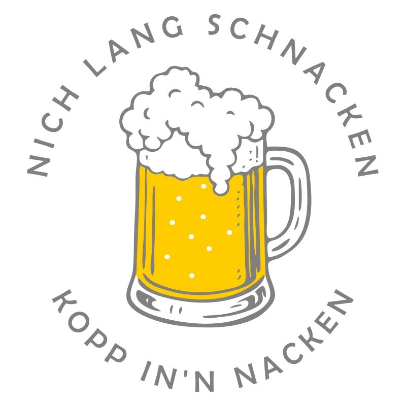 Nich lang schnacken - tasse dans le cou