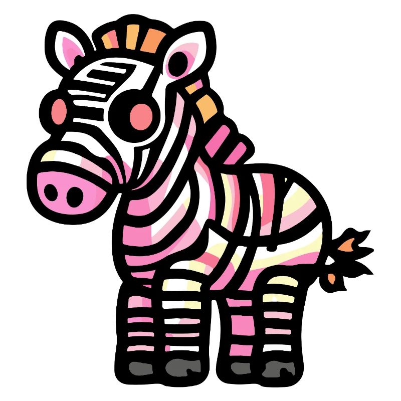 Zebra Halloween Zombie