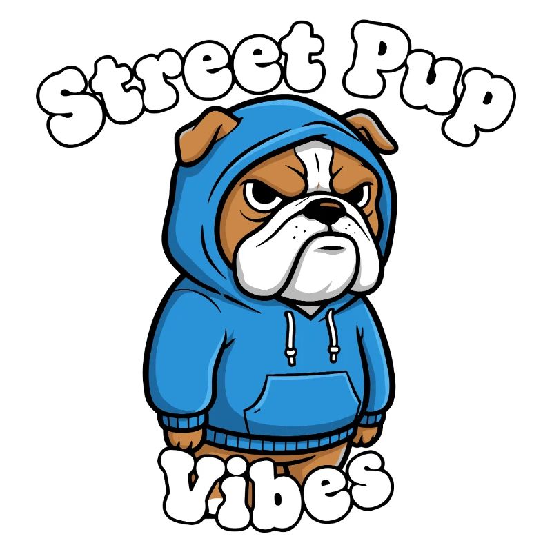 Vibrations des chiots de rue