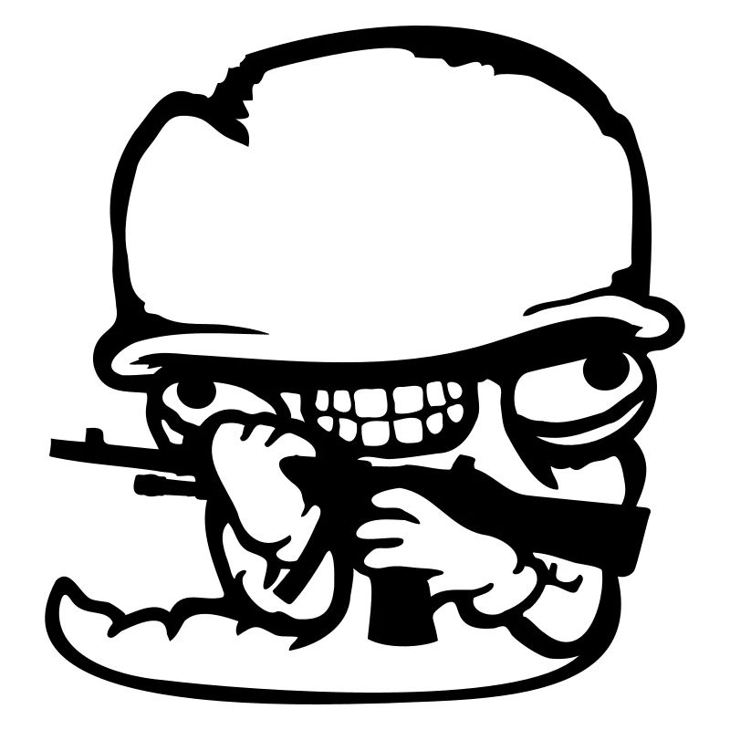 Worm Soldier Crazy Helmet Weapon Aggressive Wild Fun