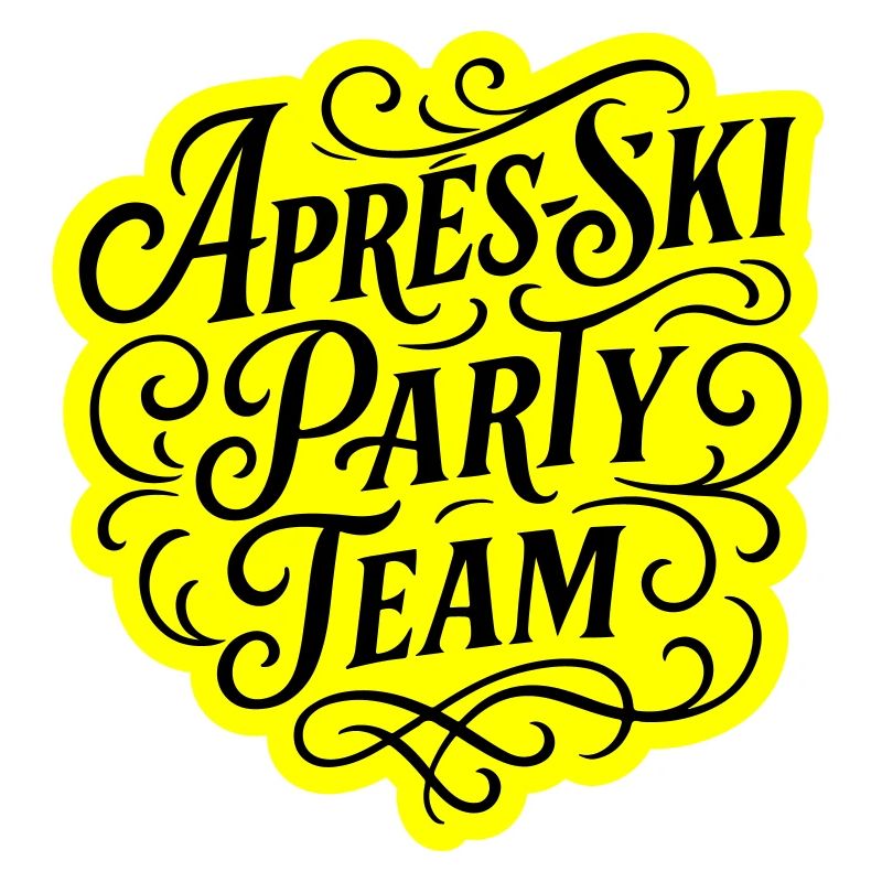 Apres Ski Party Team Spruch