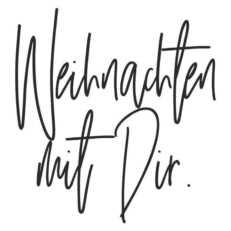 Weihnachten mit Dir Handschrift