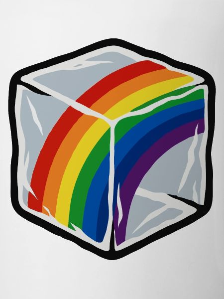 Rainbow in cube