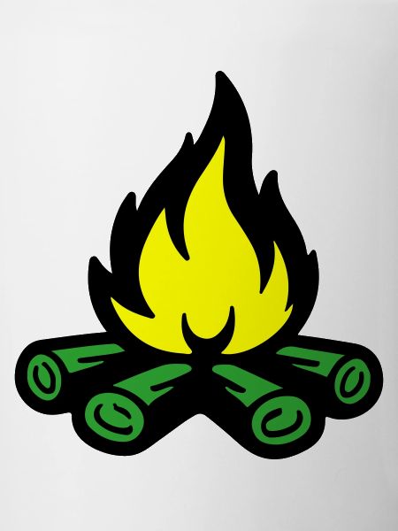 Campfire Symbol Flame