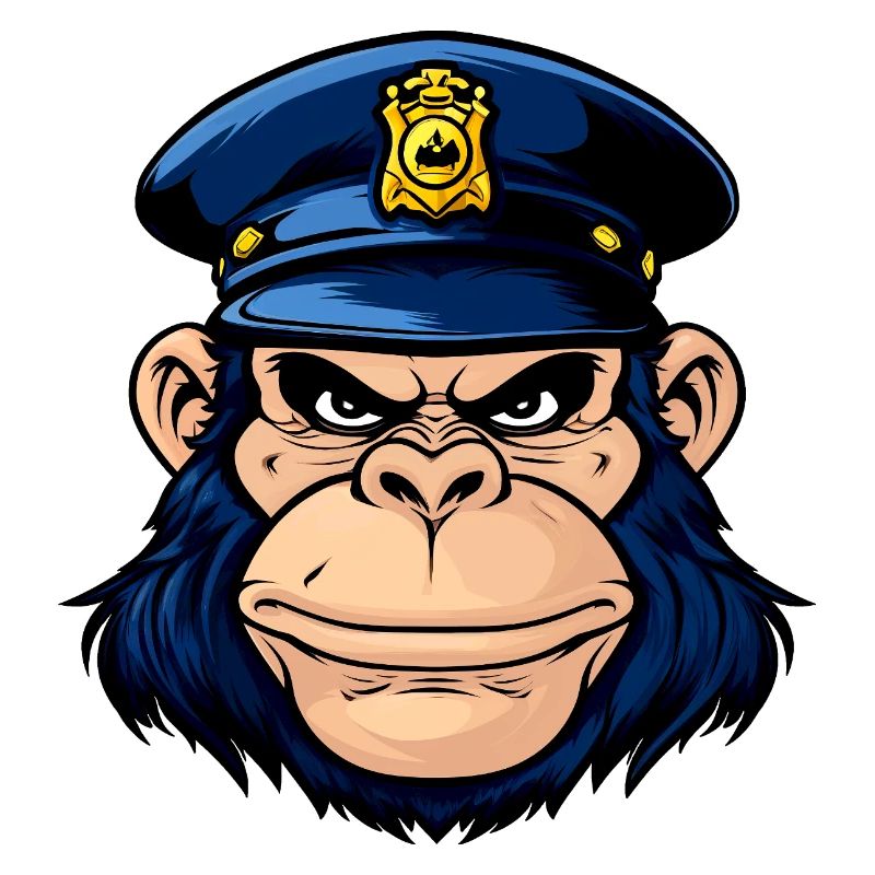 Singe policier