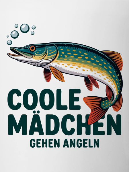 Cool Girl Fishing