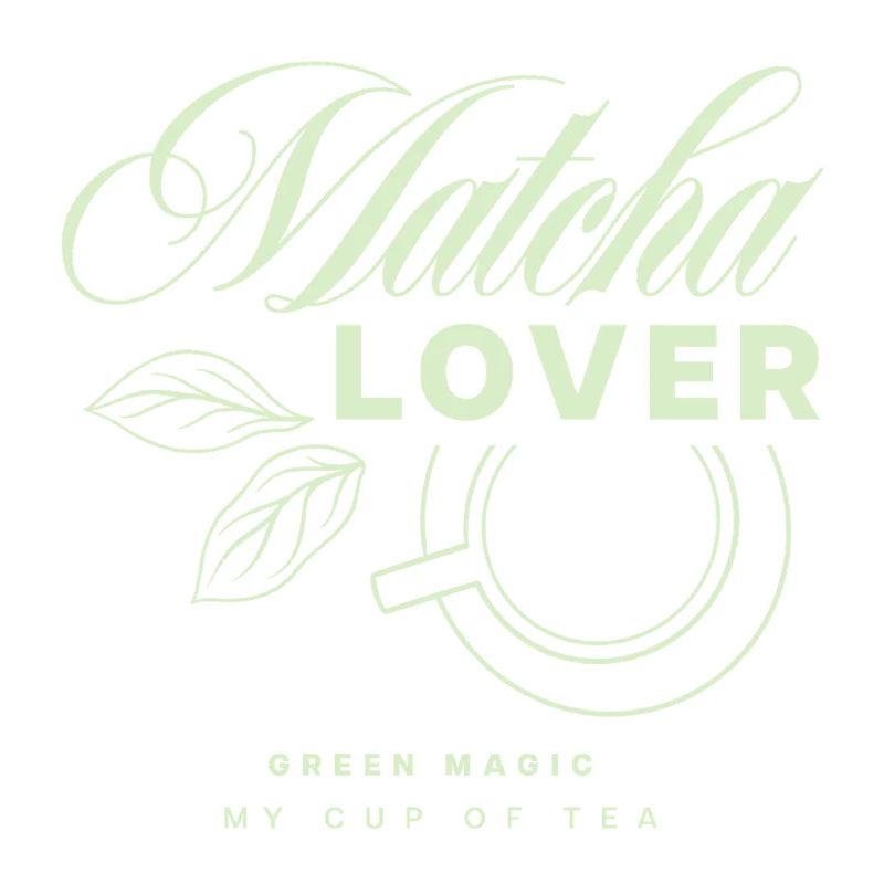 Matcha Lover Tea Design
