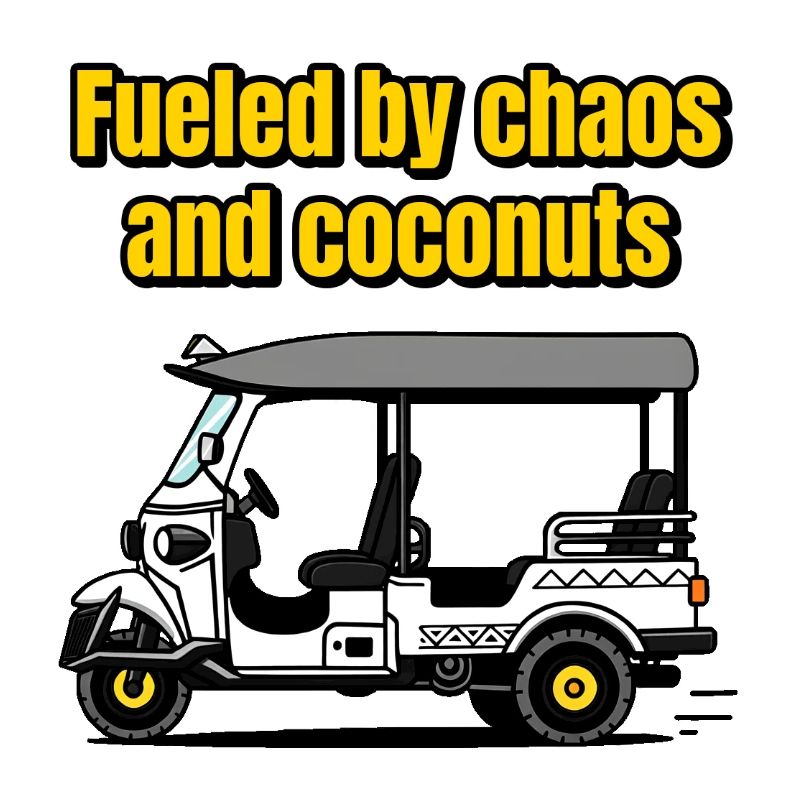 TukTuk propulsé par Chaos et Cocoics