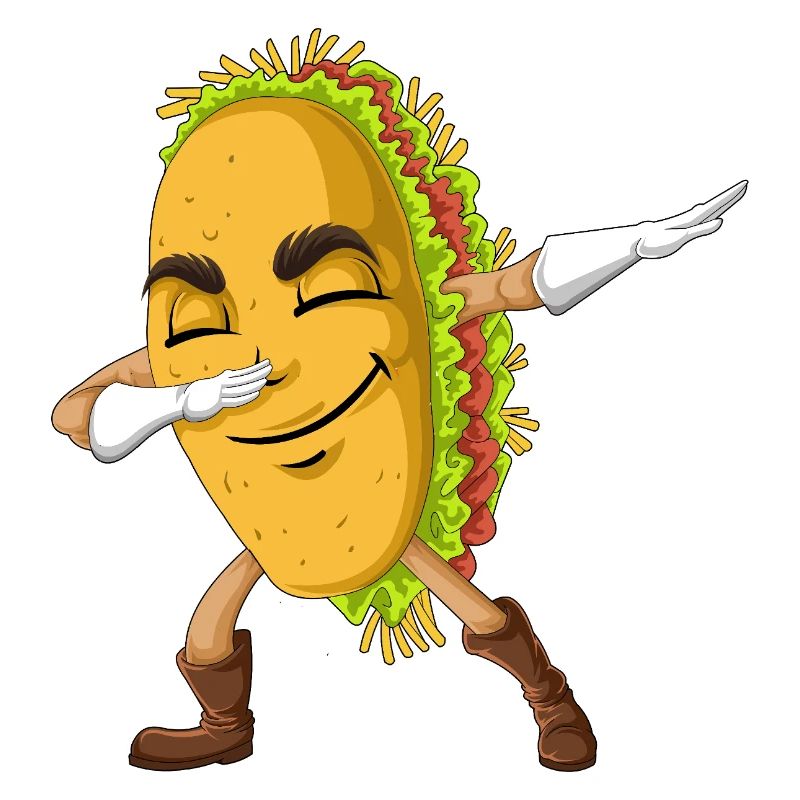 Dabbing Taco Shirt