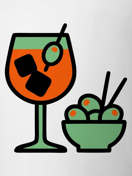 Martini Cocktail Graphic
