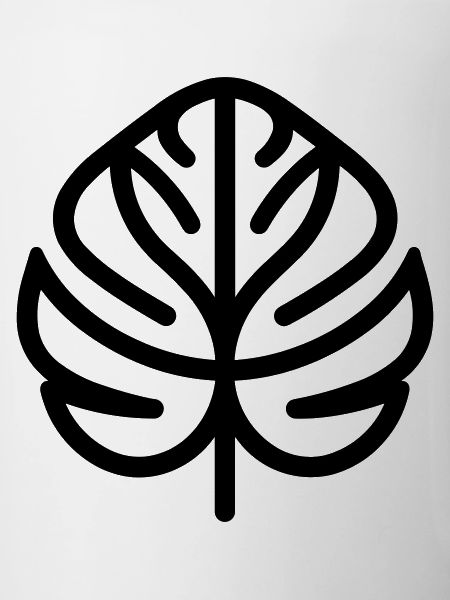 tropisches Blatt