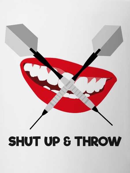 Shut up and throw (dark)