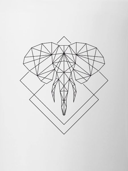 Polygon Elephant