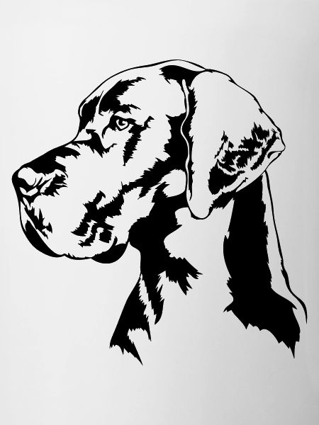 GERMAN DOGGE Portrait Wilsigns