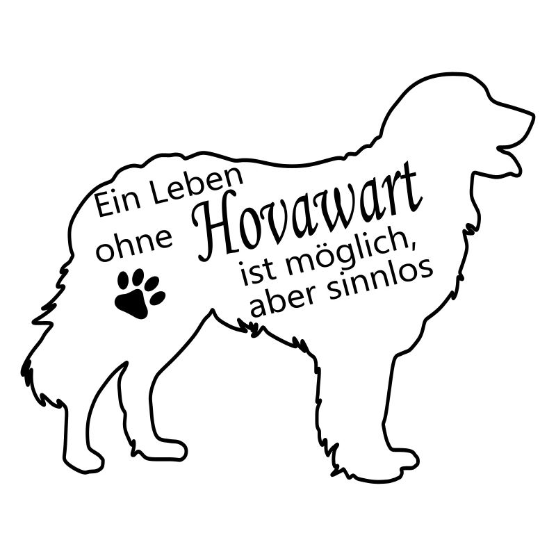Leben ohne Hovawart Hund ist sinnlos Hundehalter