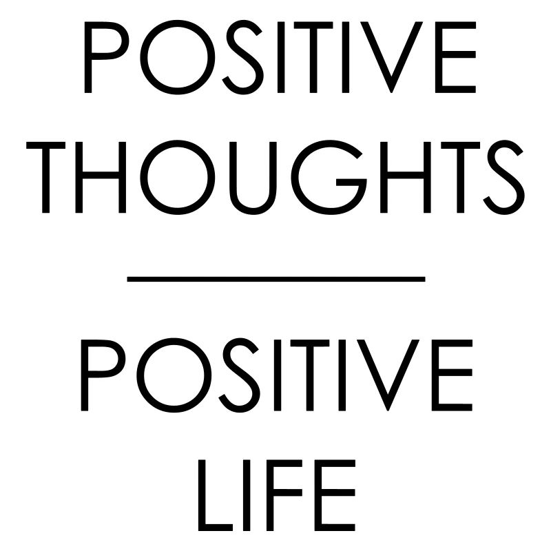 positive Gedanken positives Leben