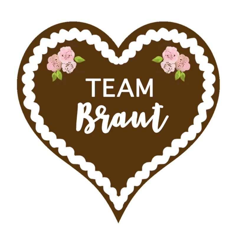 Gingerbread heart team bride * JGA *