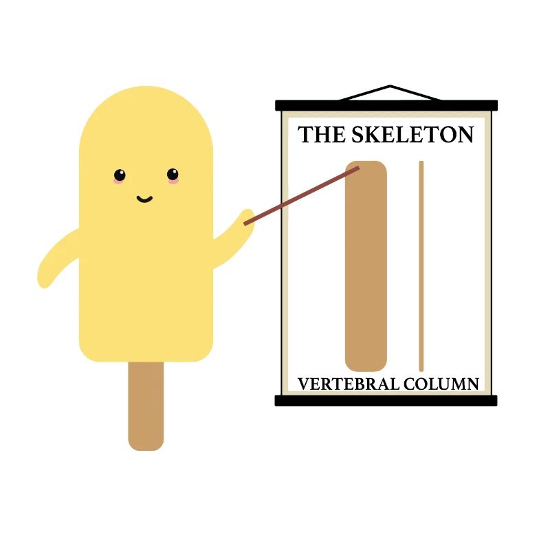 Spine skeleton humor