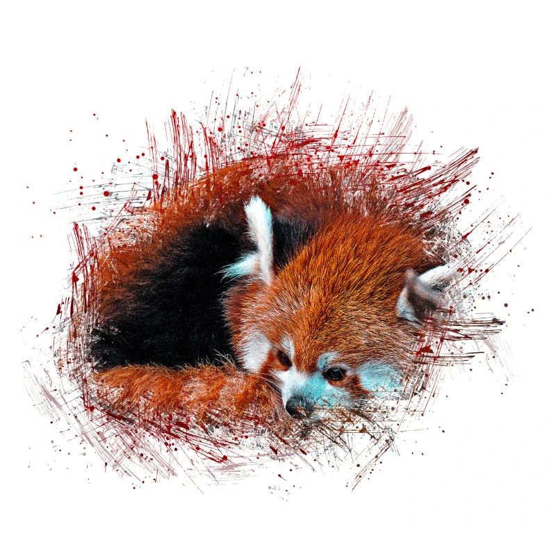 Red panda bear