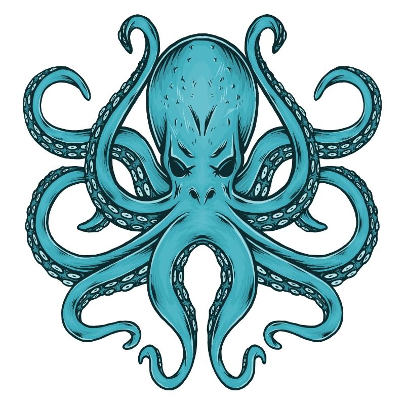 Squid octopus octopus squid sea gift