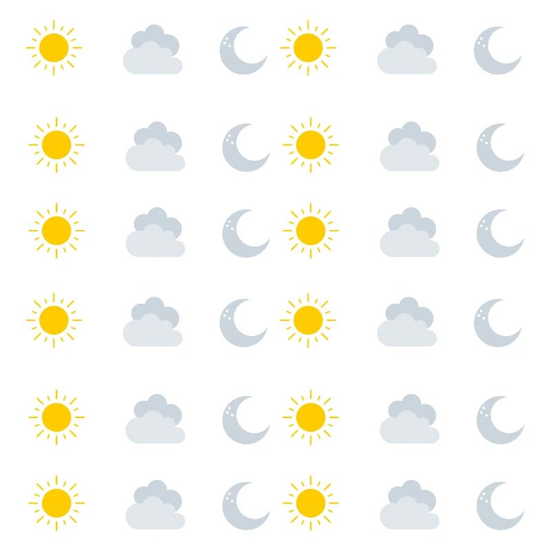 sun moon cloud