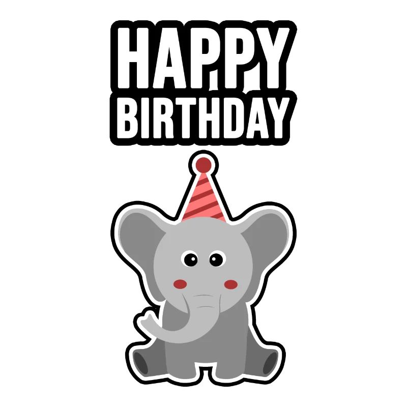 Anniversaire Éléphant