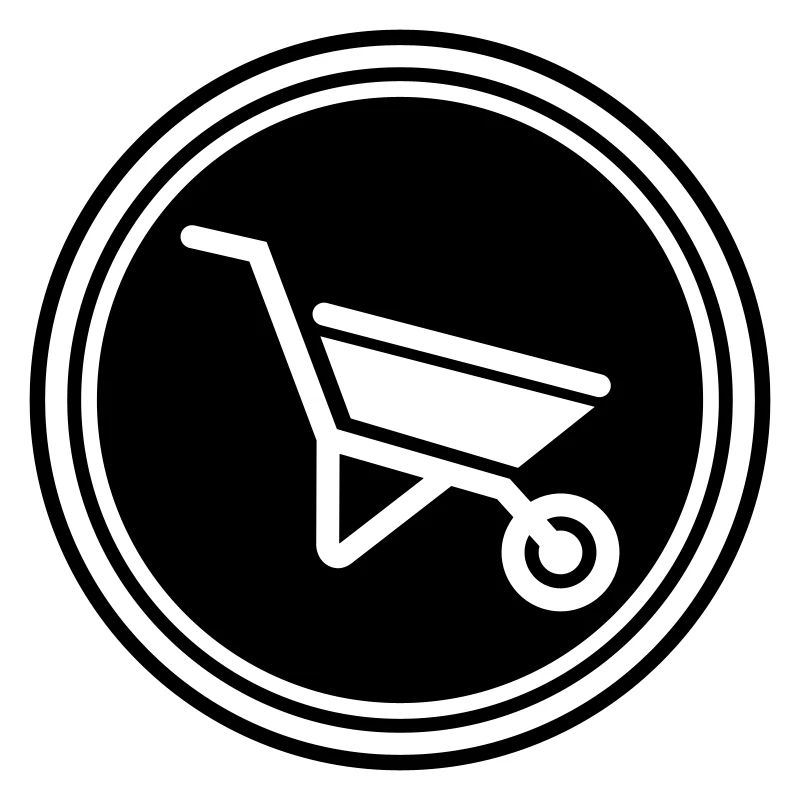 Symbole de brouette