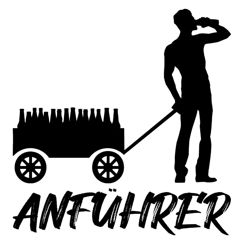Anführer, schwarz