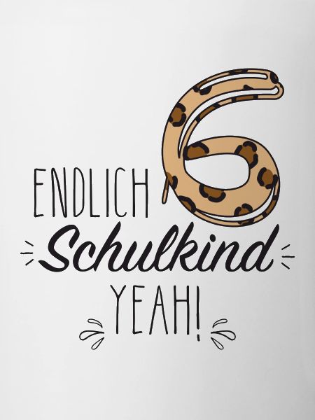 Endlich 6 Schulkind yeah