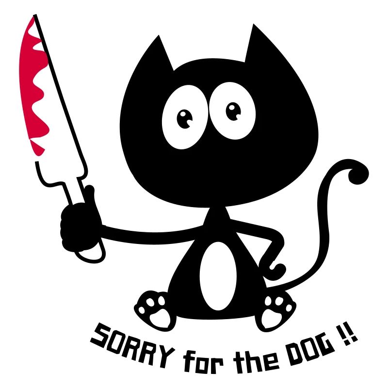 Chat meurtrier, chat tueur, humour de chat !