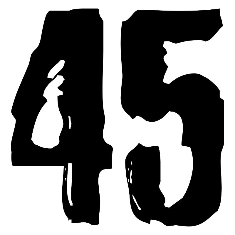 Maillot à 45 chiffres