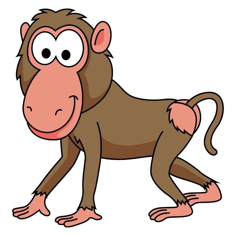 Bande dessinée singe singe