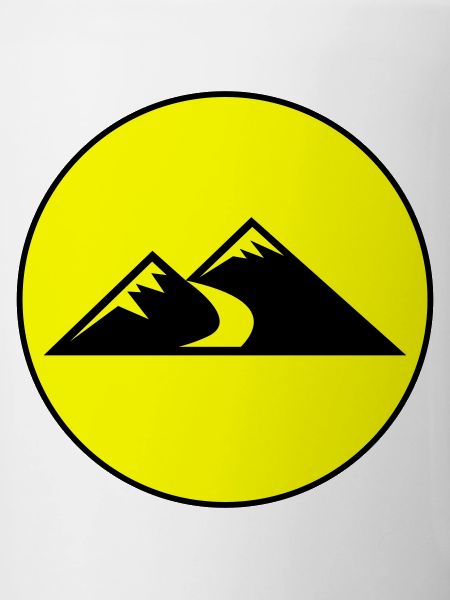 Mountains Icon Circle