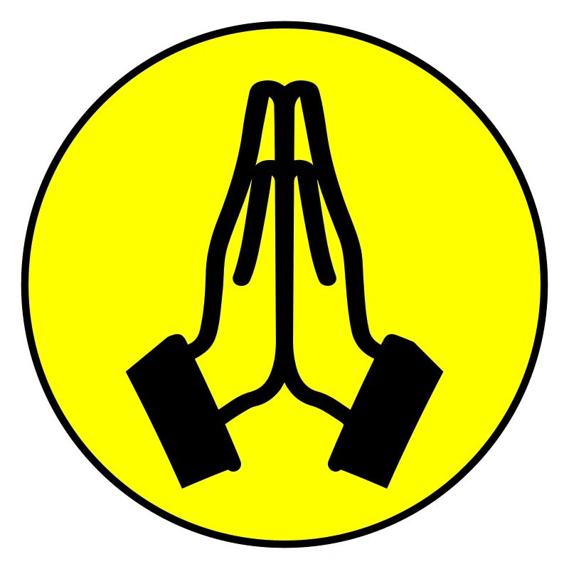 Pray Hands Circle