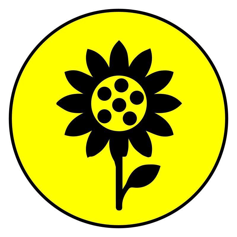 Icône d’icône de tournesol