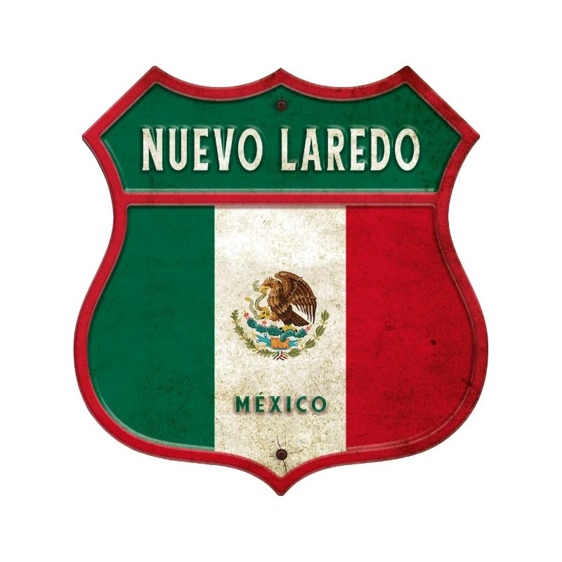 Nuevo Laredo Mexico Crest Design