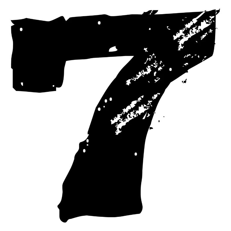 7 Number jersey