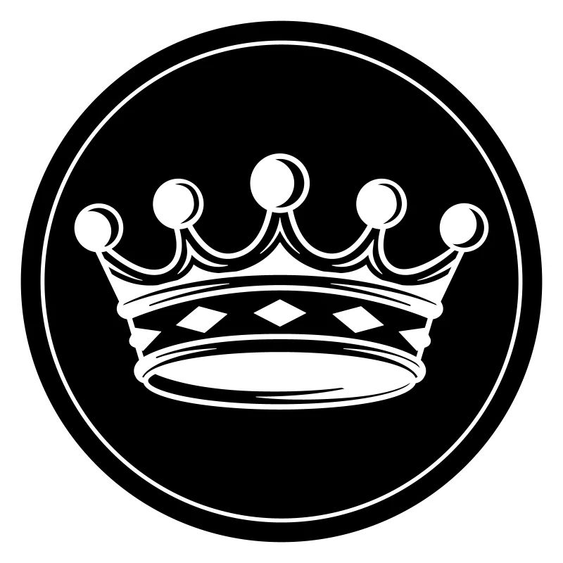 Icône Silhouette Krone