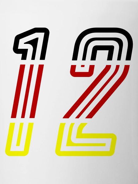 12 Number symbol Germany