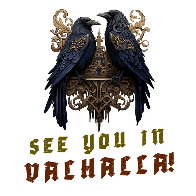 Les corbeaux Hugin et Munin « Rendez-vous au Valhalla! »