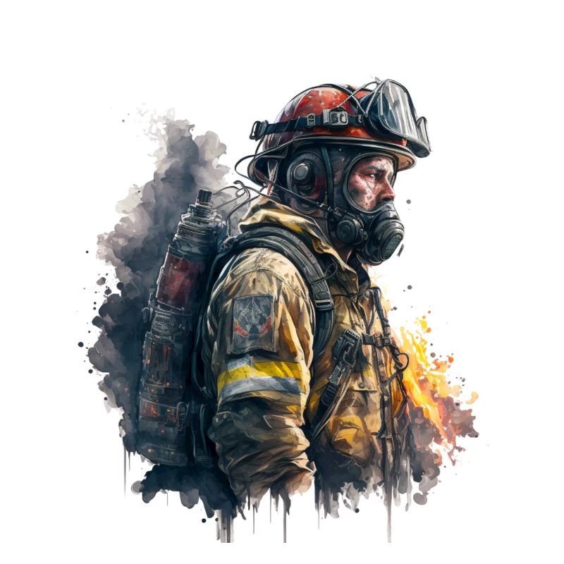Feuerwehrmann im Einsatz