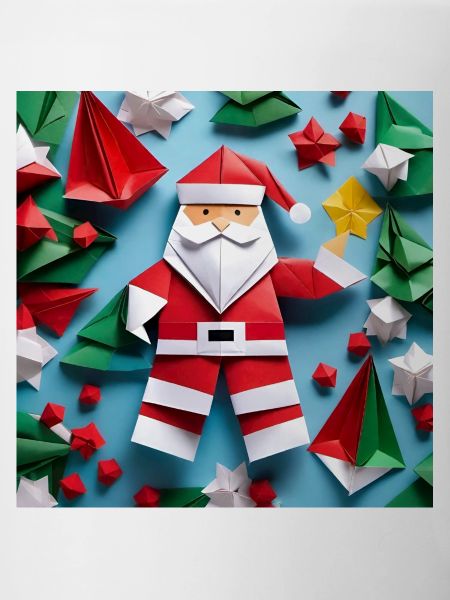 Origami Santa Clause